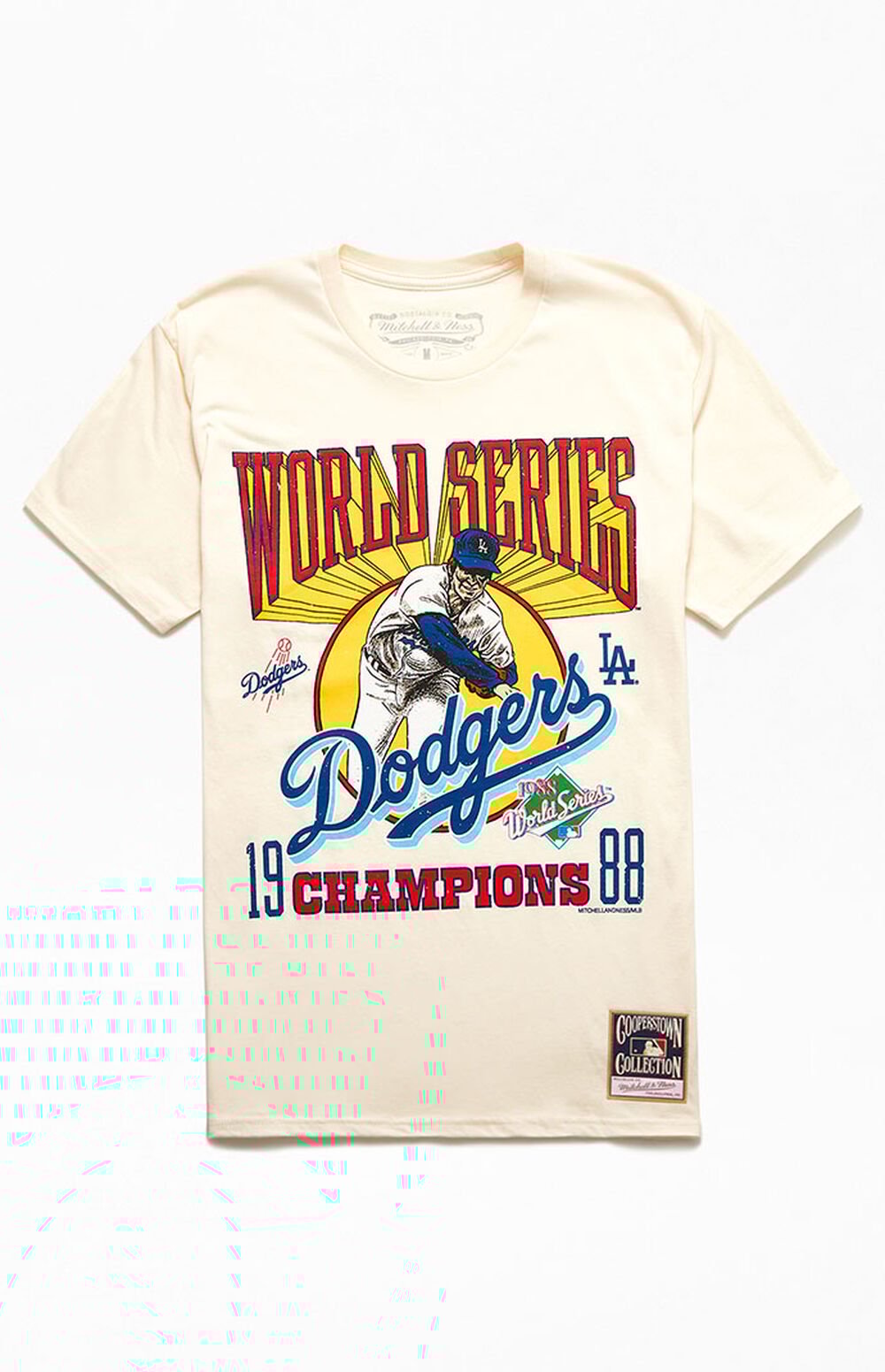 Mitchell & Ness Dodgers World Series TShirt PacSun
