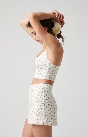 PAC WHISPER Active Floral Gemini Mini Skort image number 4