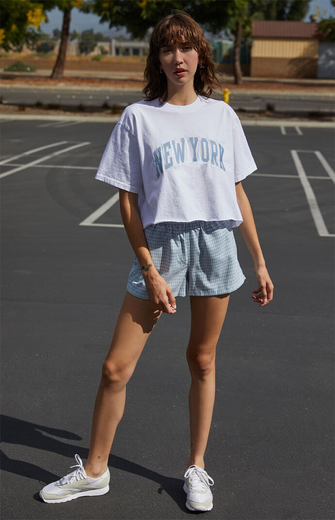 White New York Boyfriend T-Shirt
