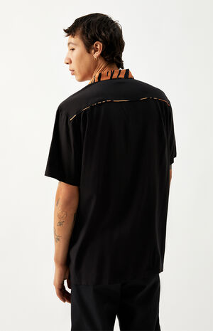 Pajama Short Sleeve Button Up Shirt image number 4