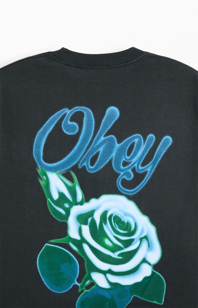 Obey Airbrushed Rose T-Shirt
