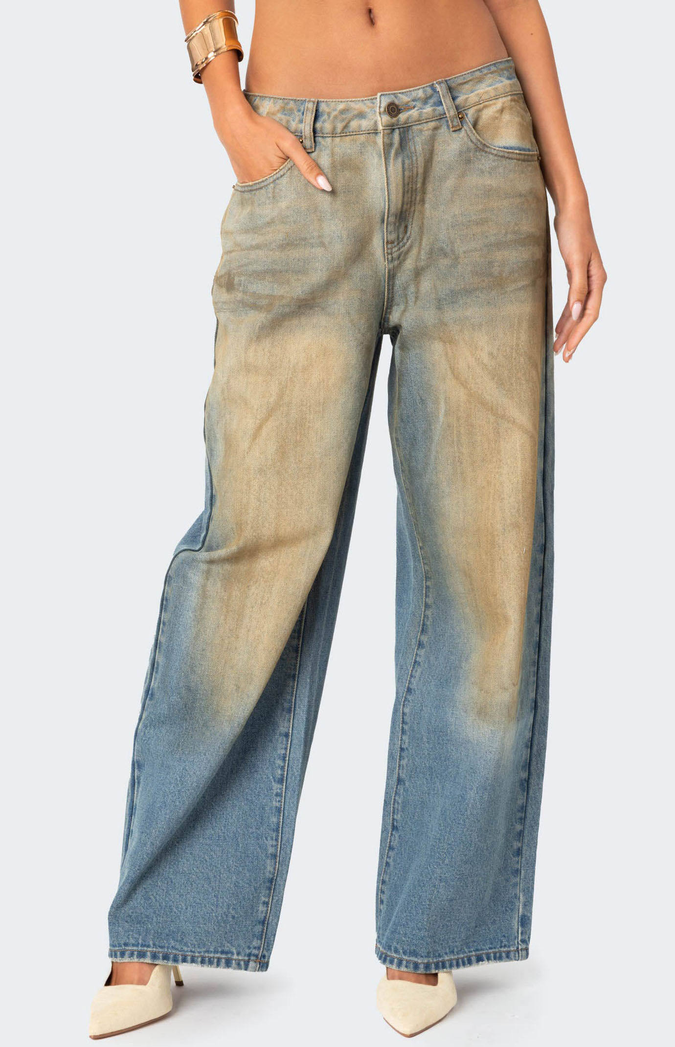 【WV PROJECT】23SS★ Dirteen Wash Denim Pants WV PROJECT】23SS☆ Dirteen Wash Denim Pants (WV PROJECT
