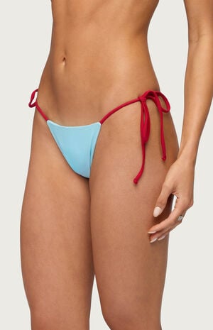 Leni Contrast String Bikini Bottom image number 2