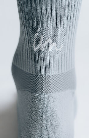 Gray System Crew Socks image number 4