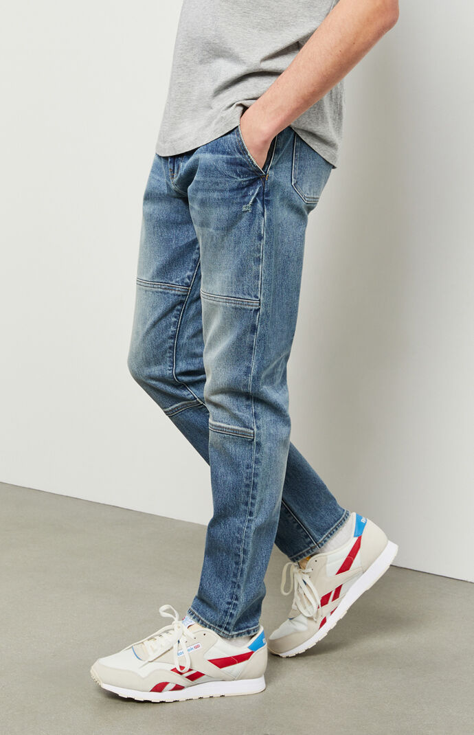 Wesley Medium Indigo Slim Fit Taper Jeans