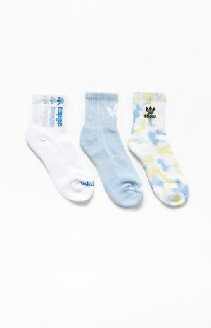 3 Pack Originals Blue Ankle Socks. 3 Pack Originals Blue Ankle Socks. image number null