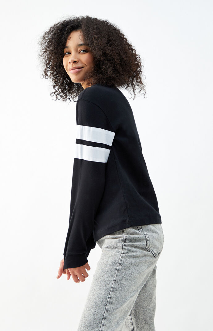 Classic Dot Stripe Long Sleeve T-Shirt