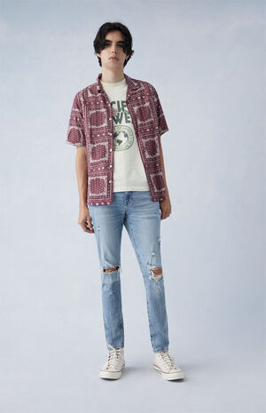 Comfort Stretch Indigo Skinny Jeans image number 1