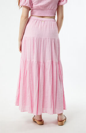 Sol Tiered Maxi Skirt image number 4