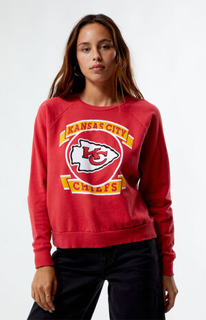 Kansas City Chiefs Banner Crew Neck Sweatshirt image number 3