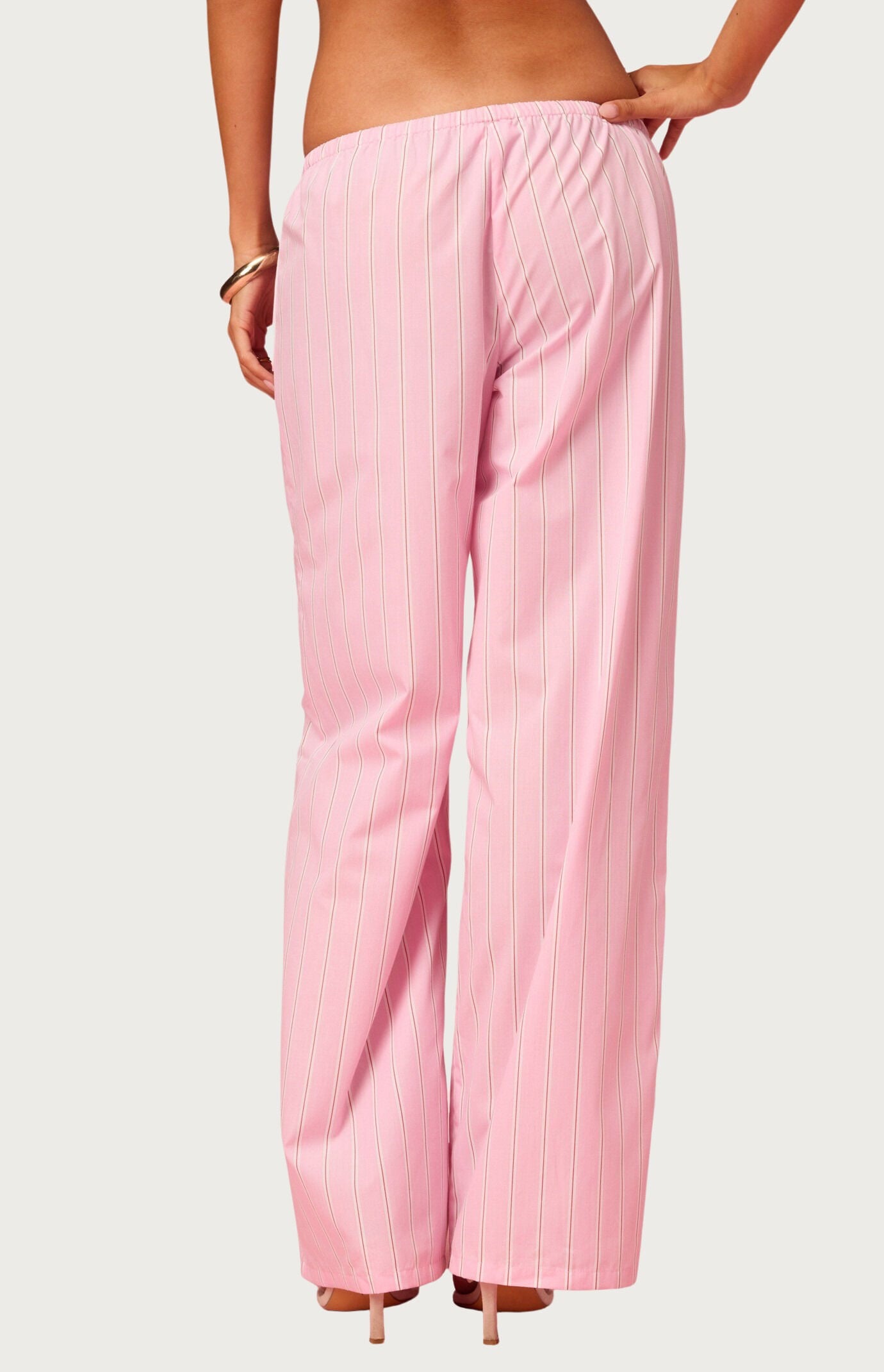 Edikted Barbie Icon Striped Pants