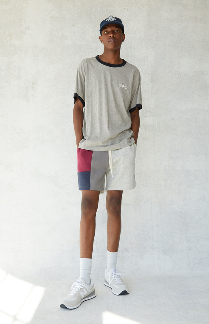 Pacsun color hot sale block shorts