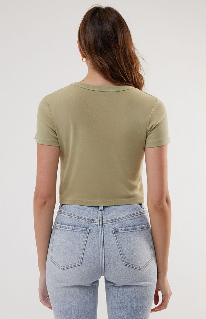 Tシャツ・カットソー [TEAK] BABY TEE FRAME Baby Tee | Nordstrom