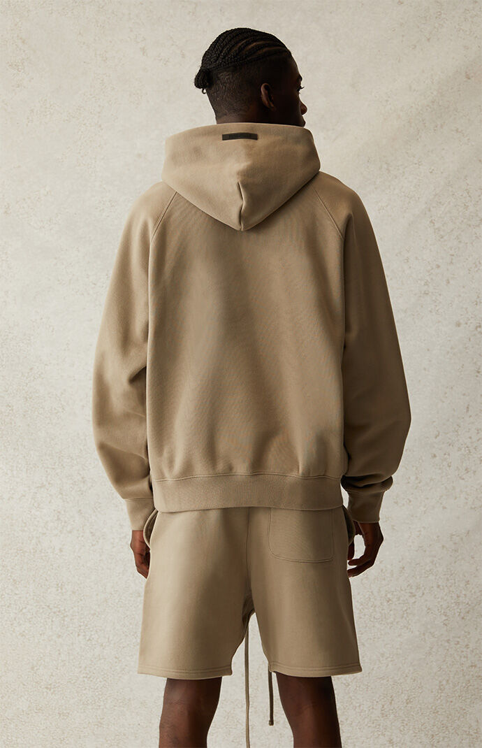 Essentials hoodie on sale tan