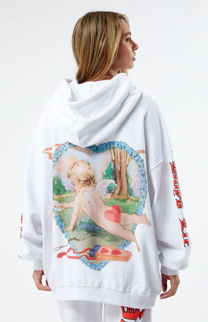 Straight Flush Oversized Hoodie image number 4