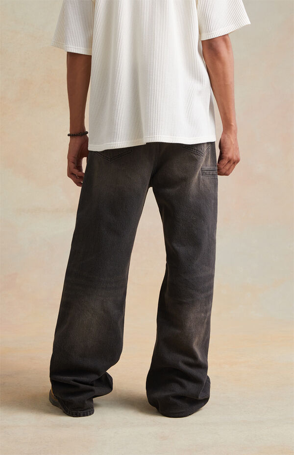 RARE DNM EDIT Black Ball Chain Extreme Baggy Jeans