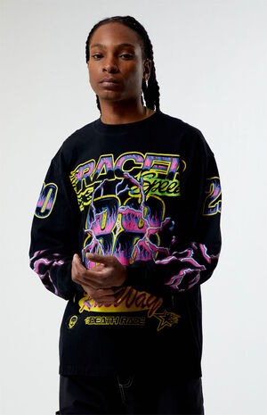 Racer 88 Oversized Long Sleeve T-Shirt image number 1