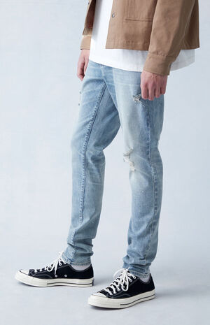 Eco High Stretch Indigo Skinny Jeans image number 3