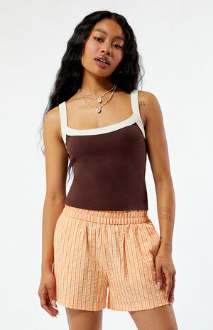 Annie Ribbed Tank Top image number 1