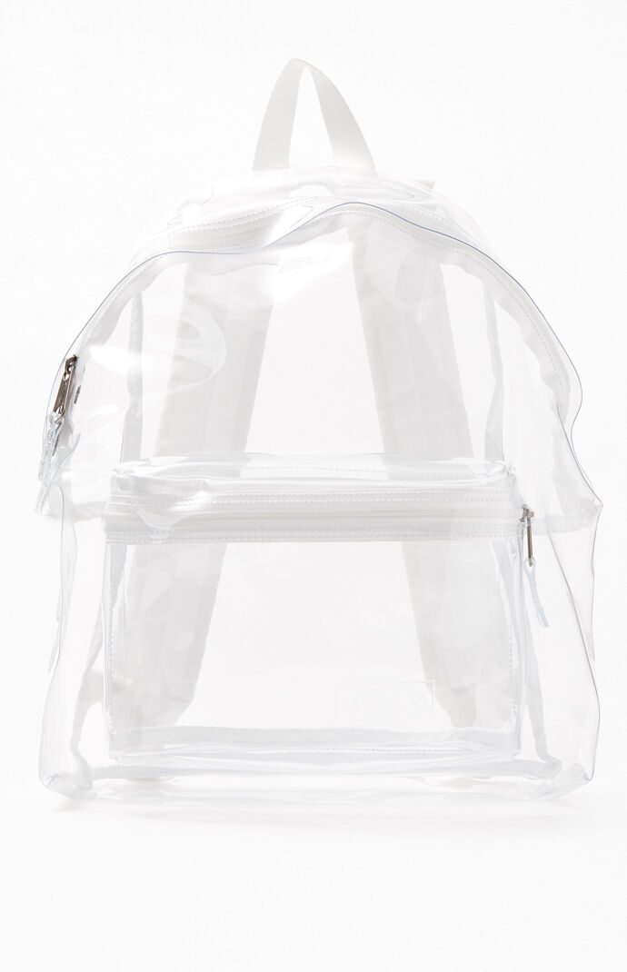 eastpak clear backpack