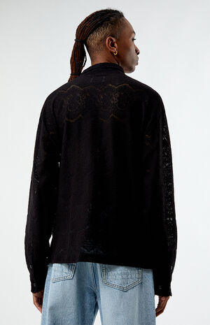 Lace Long Sleeve Shirt image number 3