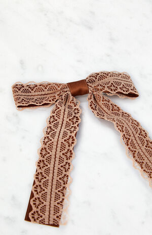 Lace Bow Hair Clip image number 2