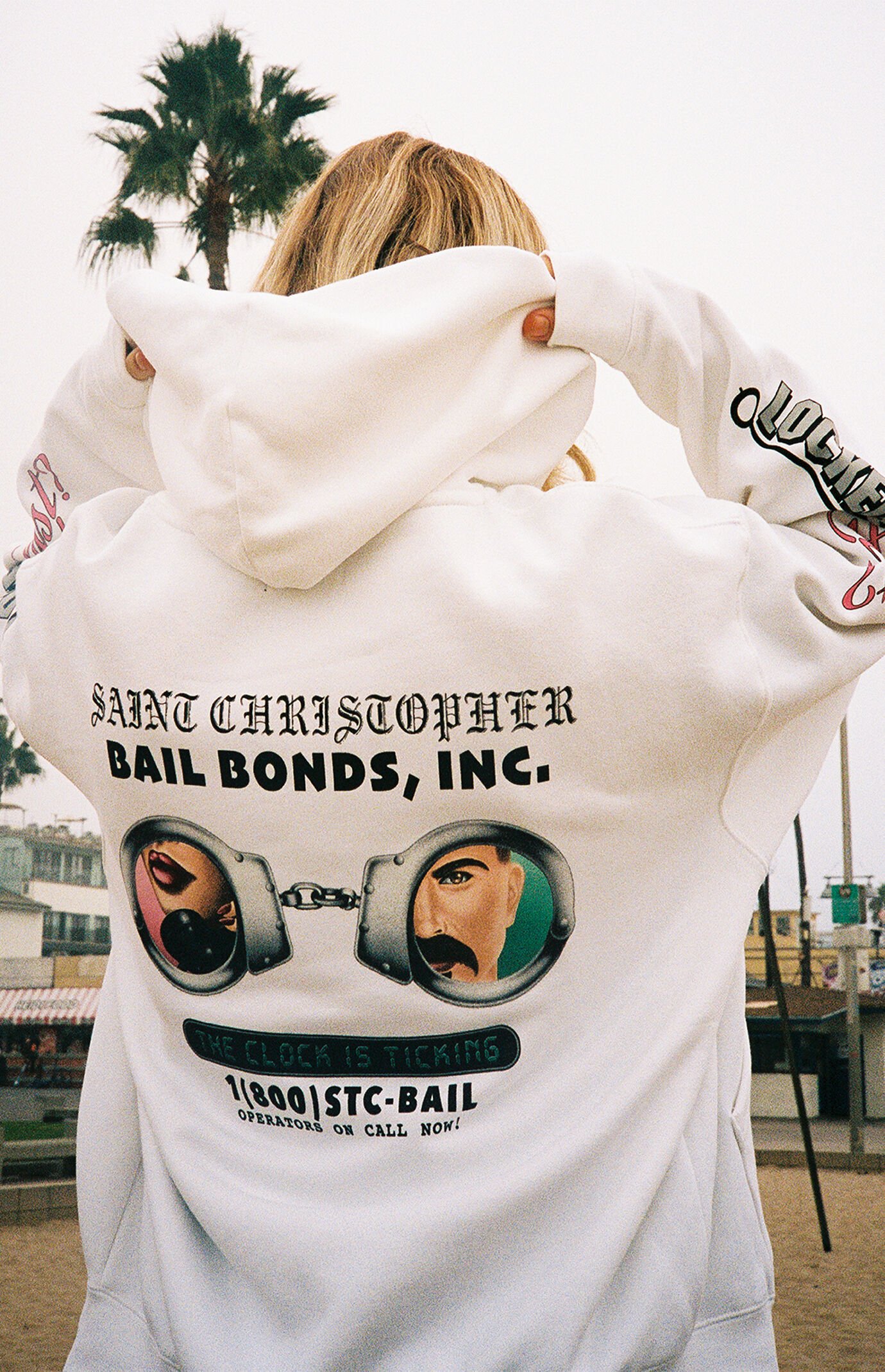 SAINT CHRISTOPHER Locked Lust Full Zip Hoodie