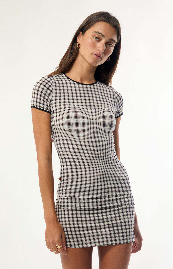 Miaou Mini Plaid T-Shirt