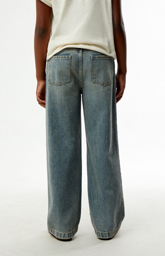 Pacsun Kids Baggy Jeans Light Indigo