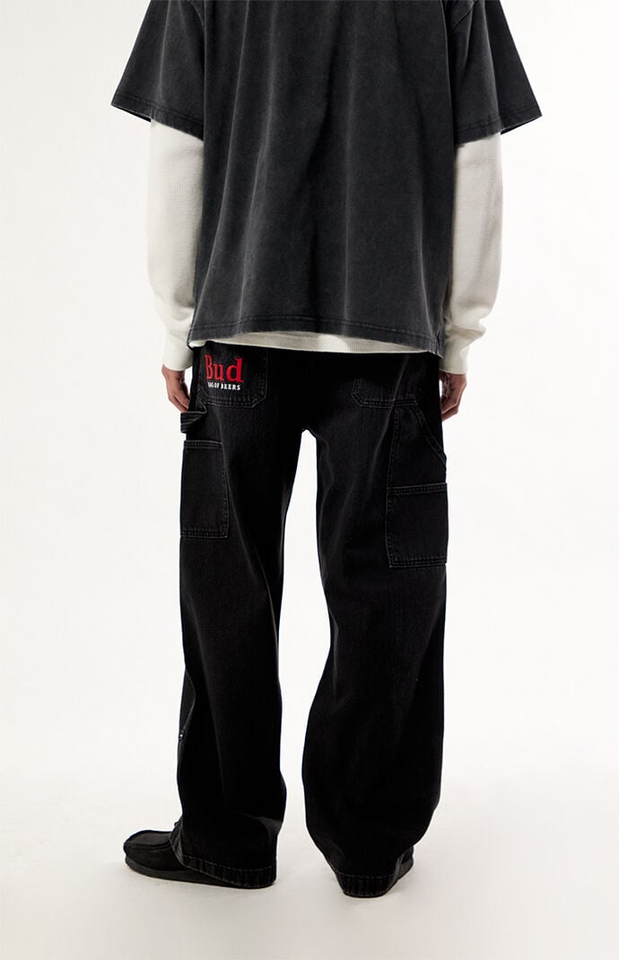 Budweiser by Pacsun Double Knee Carpenter Baggy Jeans