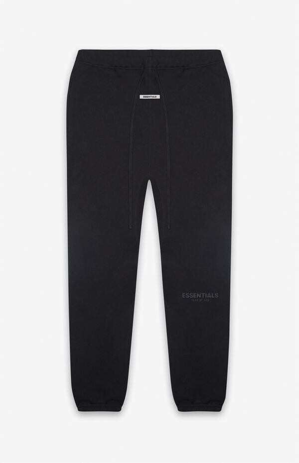 Fear Of God Fog Essentials Black Sweatpants Pacsun