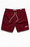 Collegiate Solid 17" Swim Trunks Collegiate Solid 17" Swim Trunks image number null