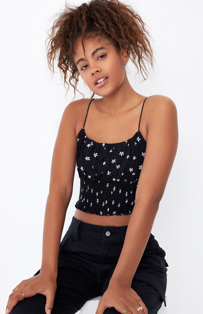 Smocked Bodice Cami Top