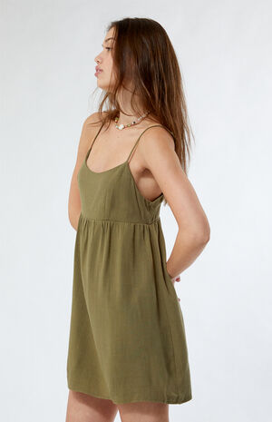 Linen Mini Dress image number 3