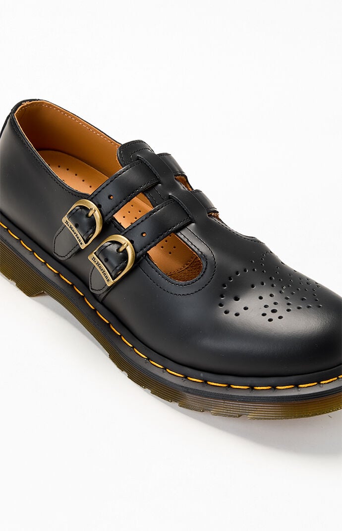 Dr Martens Women's 8065 Smooth Leather Mary Jane Sneakers