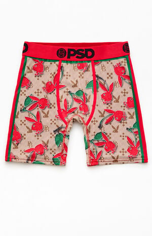Cherry Ice Playboy Boxer Briefs image number 1