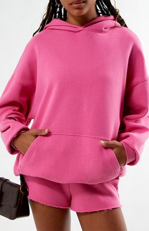 Ultra Soft Fleece Core Washed Oversized Hoodie image number 3