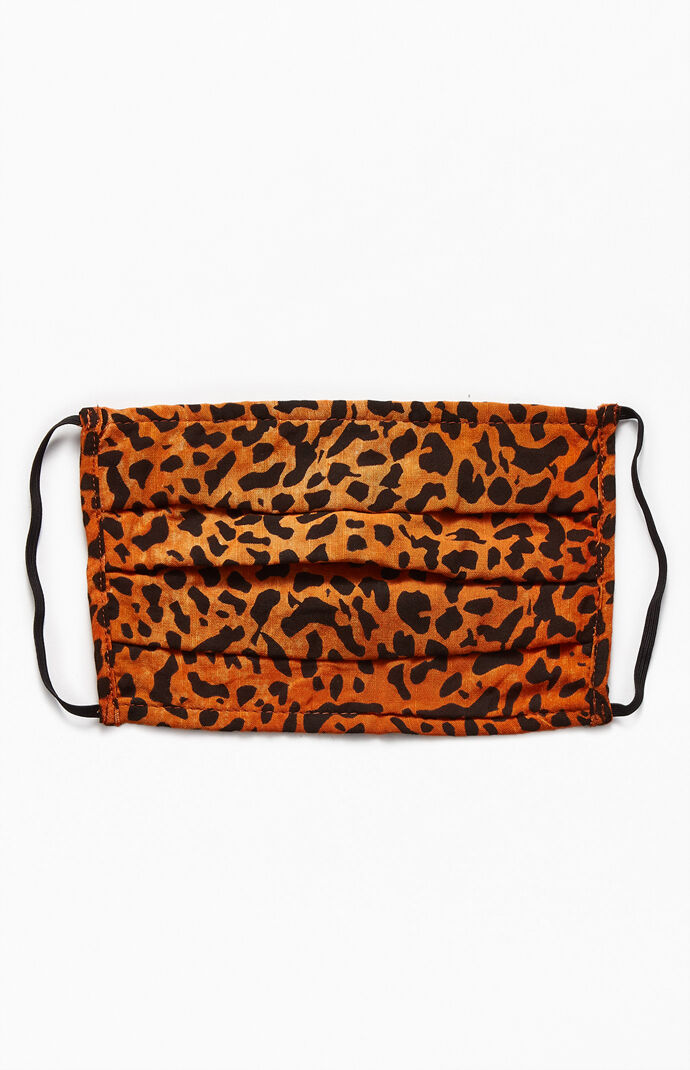 Cheetah Print Face Mask