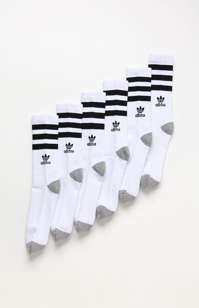 Adidas roller crew socks 3 pack sales