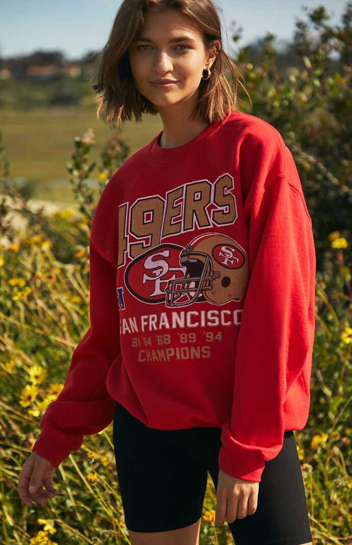 49ers womens sweatshirt