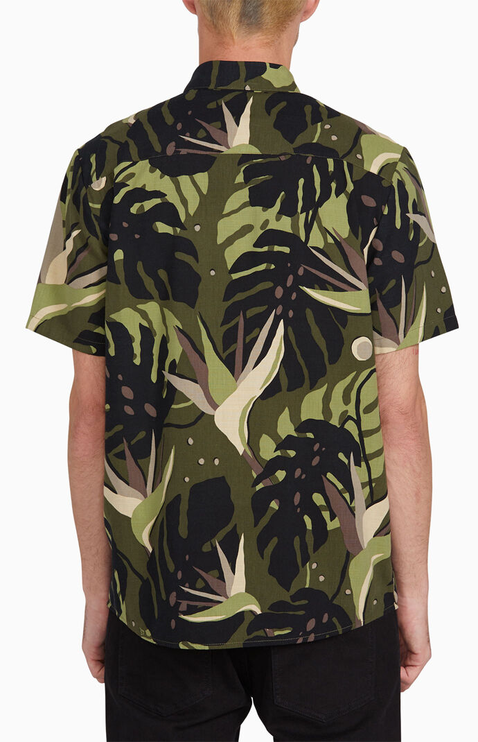 Mentawais Short Sleeve Button Up Shirt