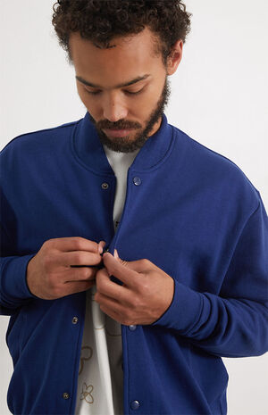 Fleece Varsity Jacket image number 2