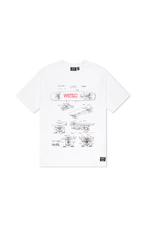 Mason Skateboard Diagram T-Shirt image number 1