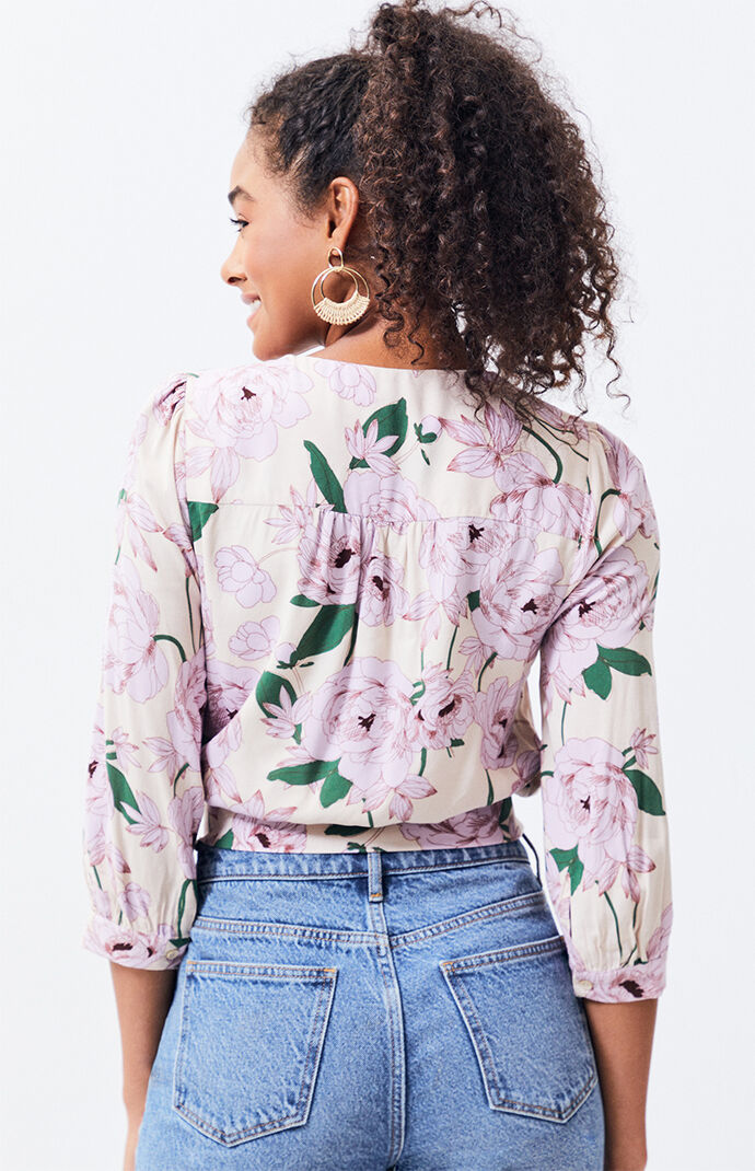 Lavanda Wrap Top