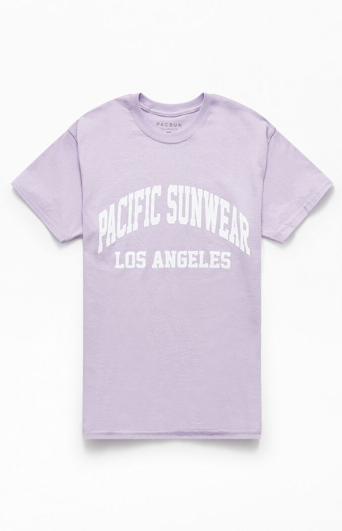 Pacsun Lavender Arc T Shirt Pacsun