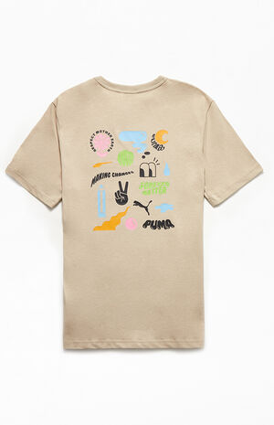 Eco Tan Downtown Graphic T-Shirt Eco Tan Downtown Graphic T-Shirt image number null