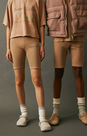 Eco Ribbed Bike Shorts image number 1