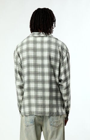 Tan Plaid Nola Long Sleeve Shirt image number 4