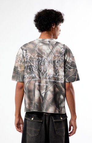 Ascend Camo Cropped Boxy T-Shirt image number 2