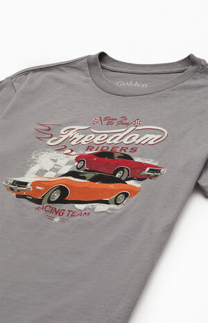 Kids Freedom Riders Racing Team T-Shirt image number 2